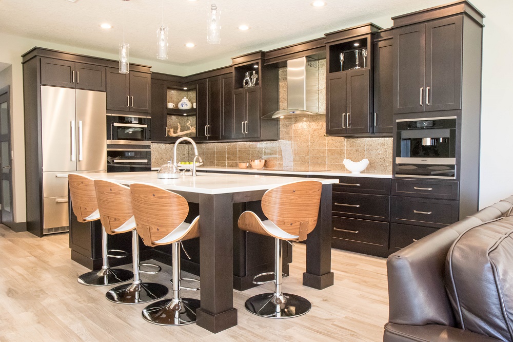 Finished KBF kitchen remodel in Lake Nona &mdash; one of the earliest completion photographs in the site archive