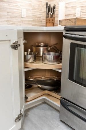 Corner Cabinet Lazy Susan