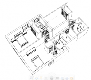 Home Addition Rendering by KBF