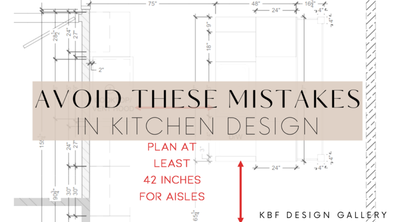 Kitchen Design Mistakes to Avoid - How to Design a Functional Kitchen
