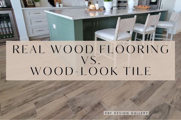 Real Wood versus Wood-Look Tile Flooring