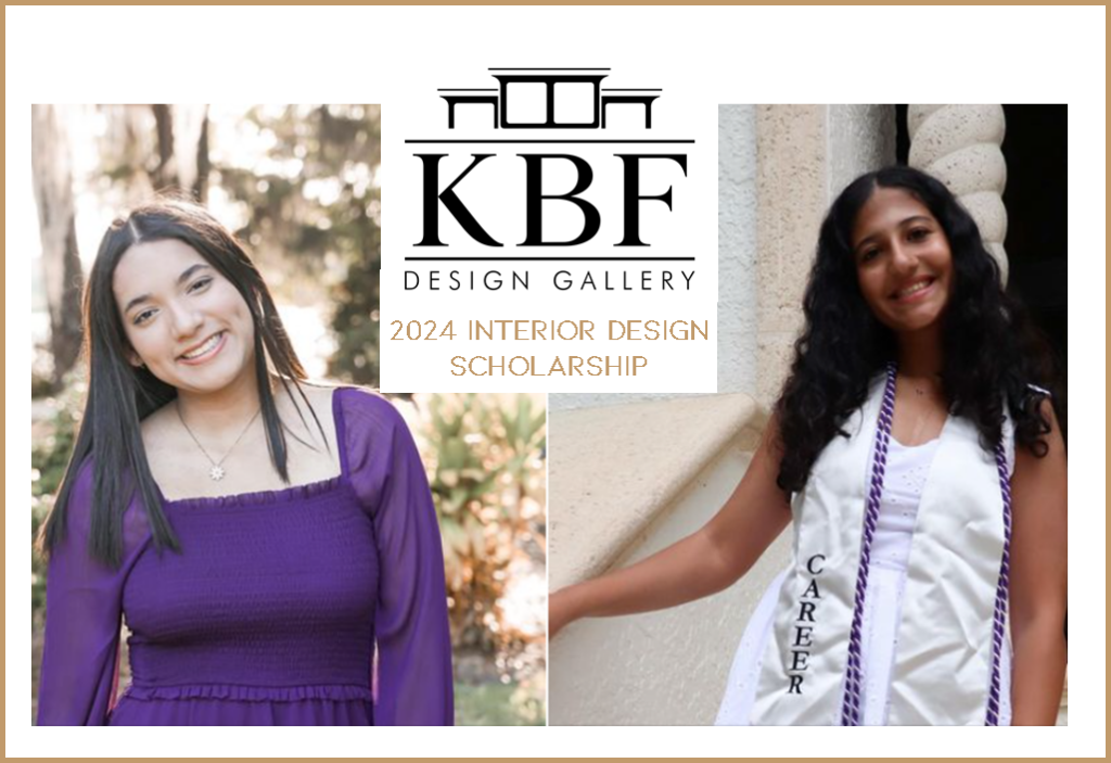 KBF 2024 Interior Design Scholarship Award Winners
