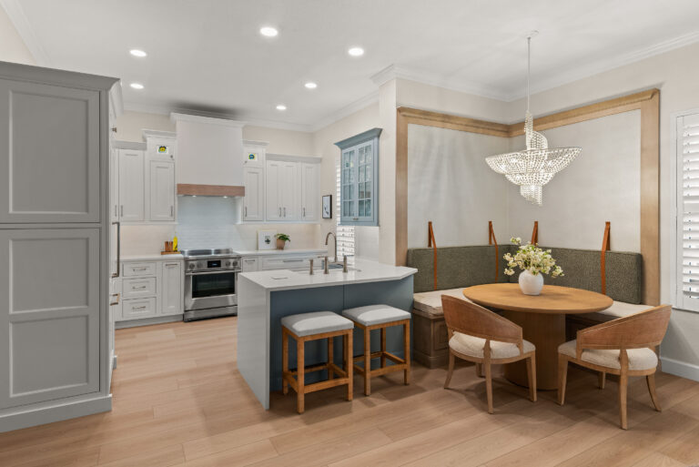 Baldwin Park Townhome Kitchen Remodel with Banquet