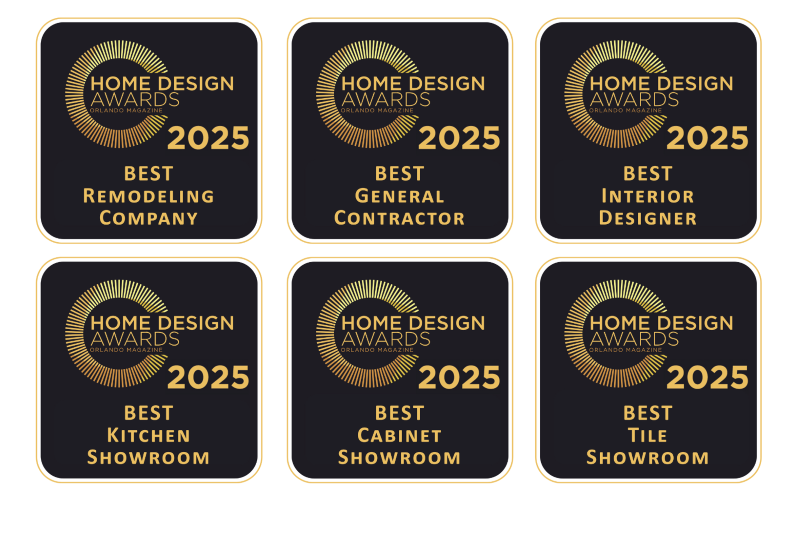 Orlando Magazine 2025 Home Design Awards - KBF Design Gallery Wins