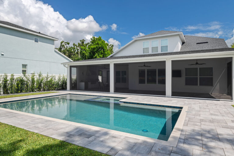 Outdoor Kitchen and Lanai Designed and Built by KBF Design Gallery