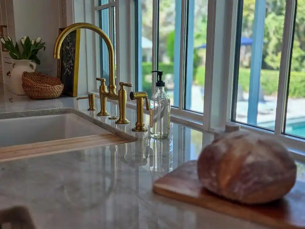 Bright remodeled kitchen in DeLand Florida by KBF Design Gallery