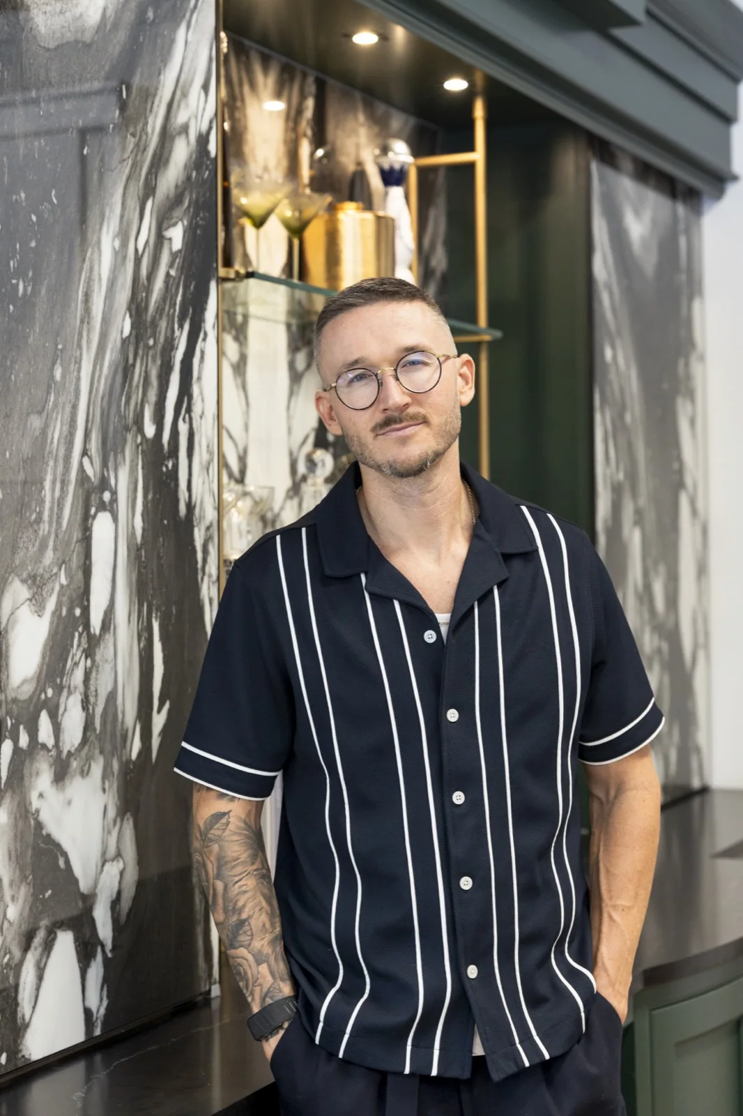 Adam Vellequette, co-owner of KBF Design Gallery