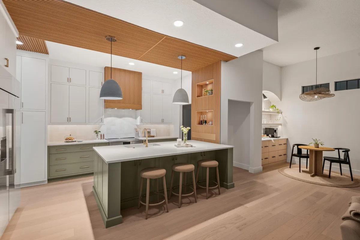 Organic Modern Kitchen Remodel in Celebration, FL by KBF Design Gallery project photo