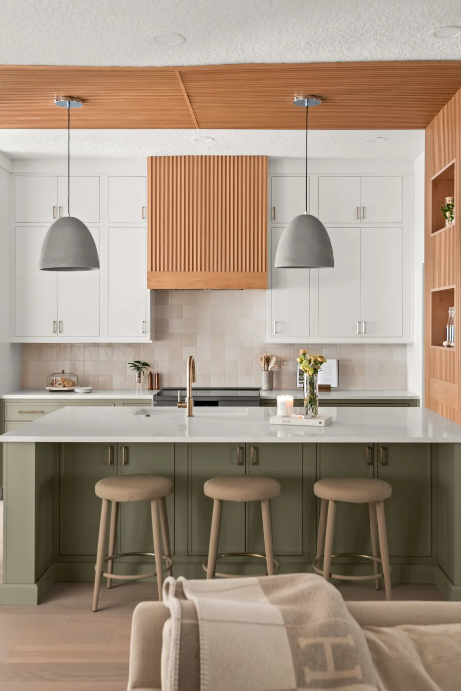 Organic Modern Kitchen Remodel in Celebration, FL by KBF Design Gallery project photo 5